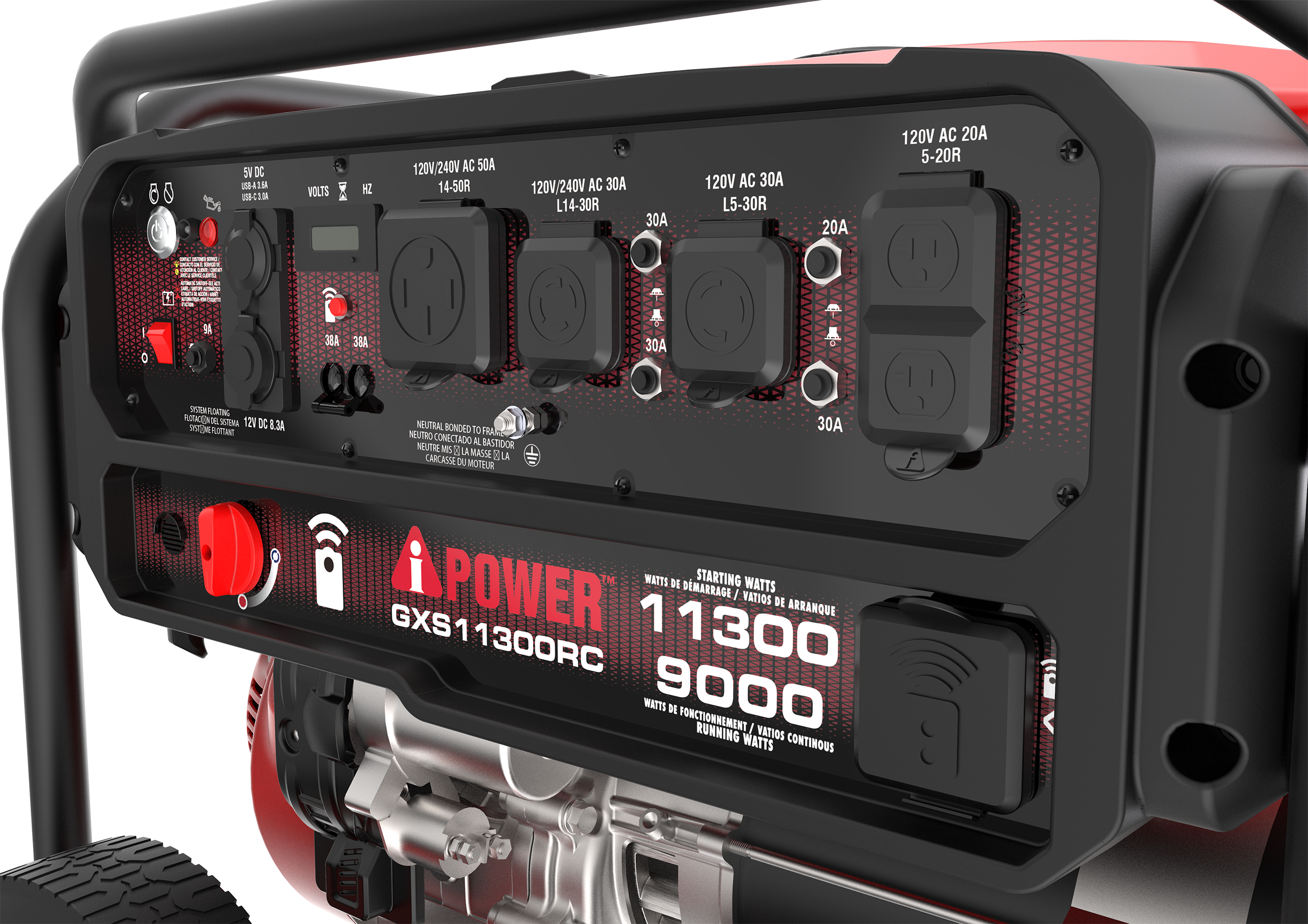 GXS11300RC - Remote Control Portable Generator