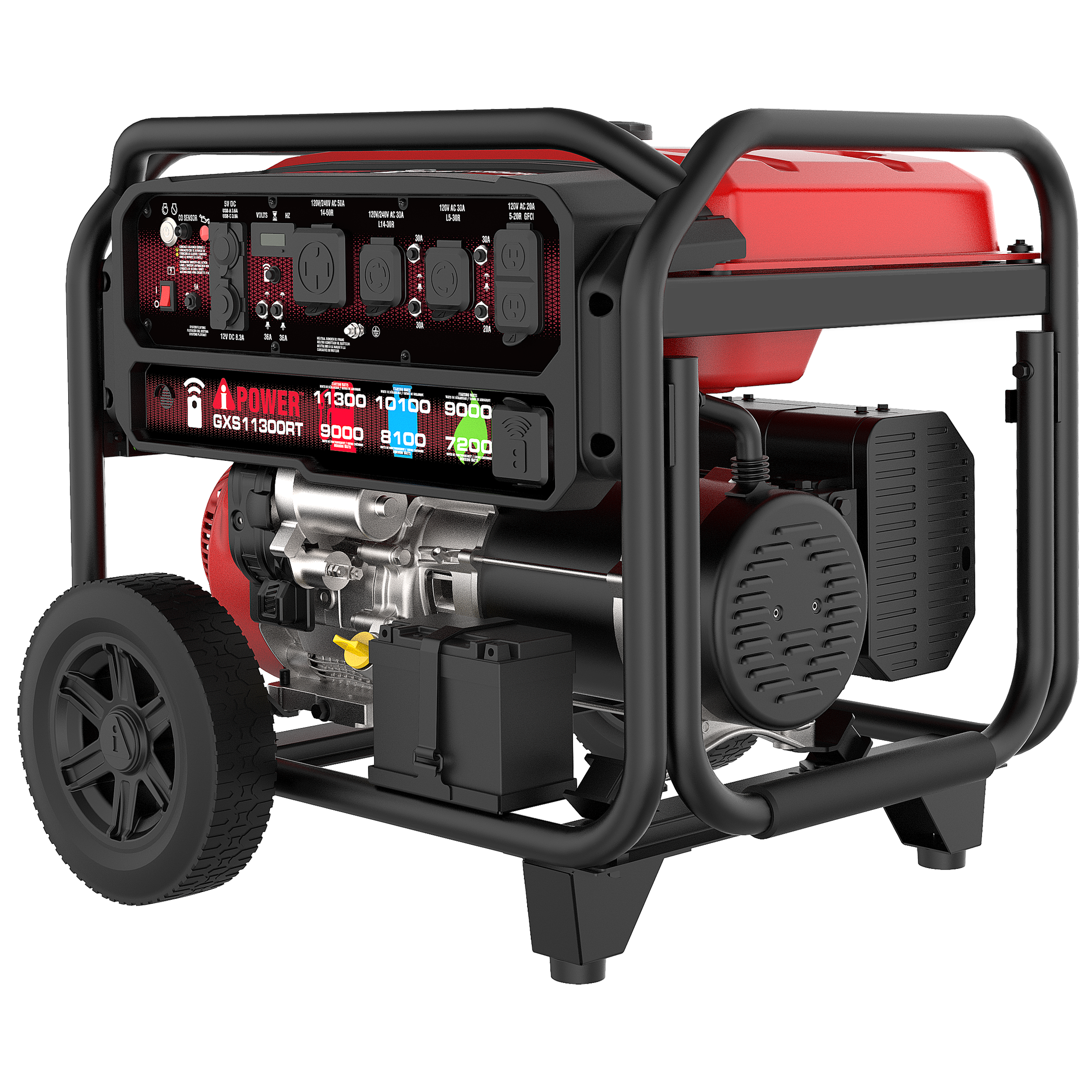 GXS11300RT Remote Tri-Power Portable Generator – AiPower Corp.