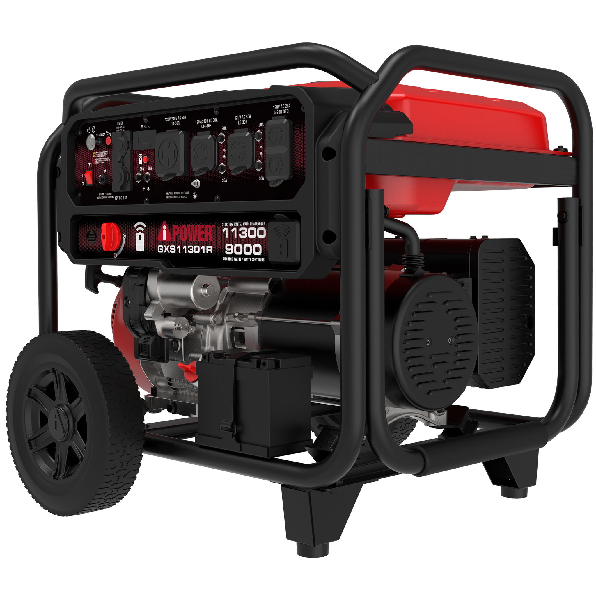GXS11301R Portable Generator with Remote