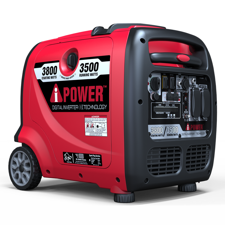 3800W Portable Inverter Generator for RV, Camping & Home Backup - SUA3800i
