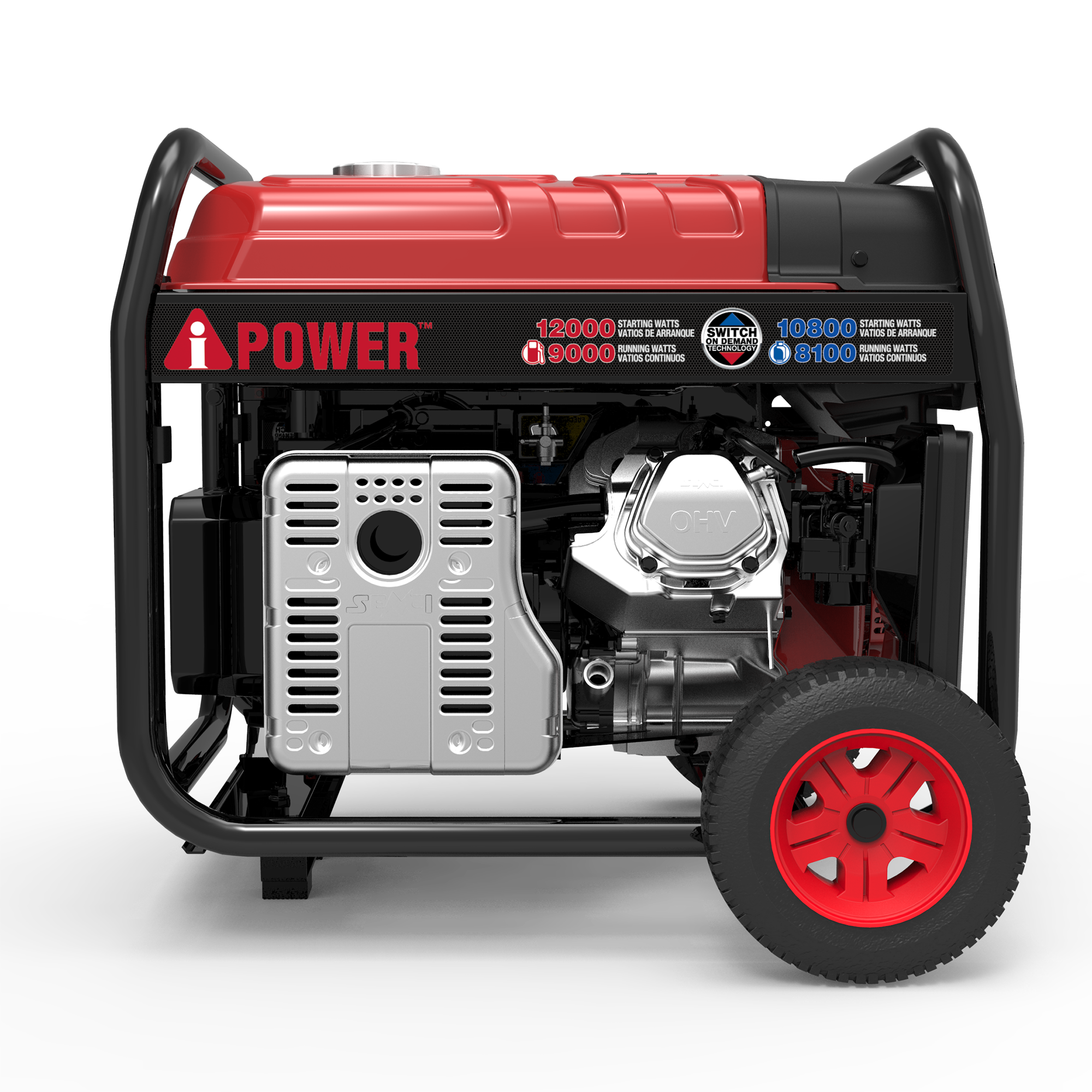 SUA12000ED - 12000 Watt Dual Fuel Portable Generator