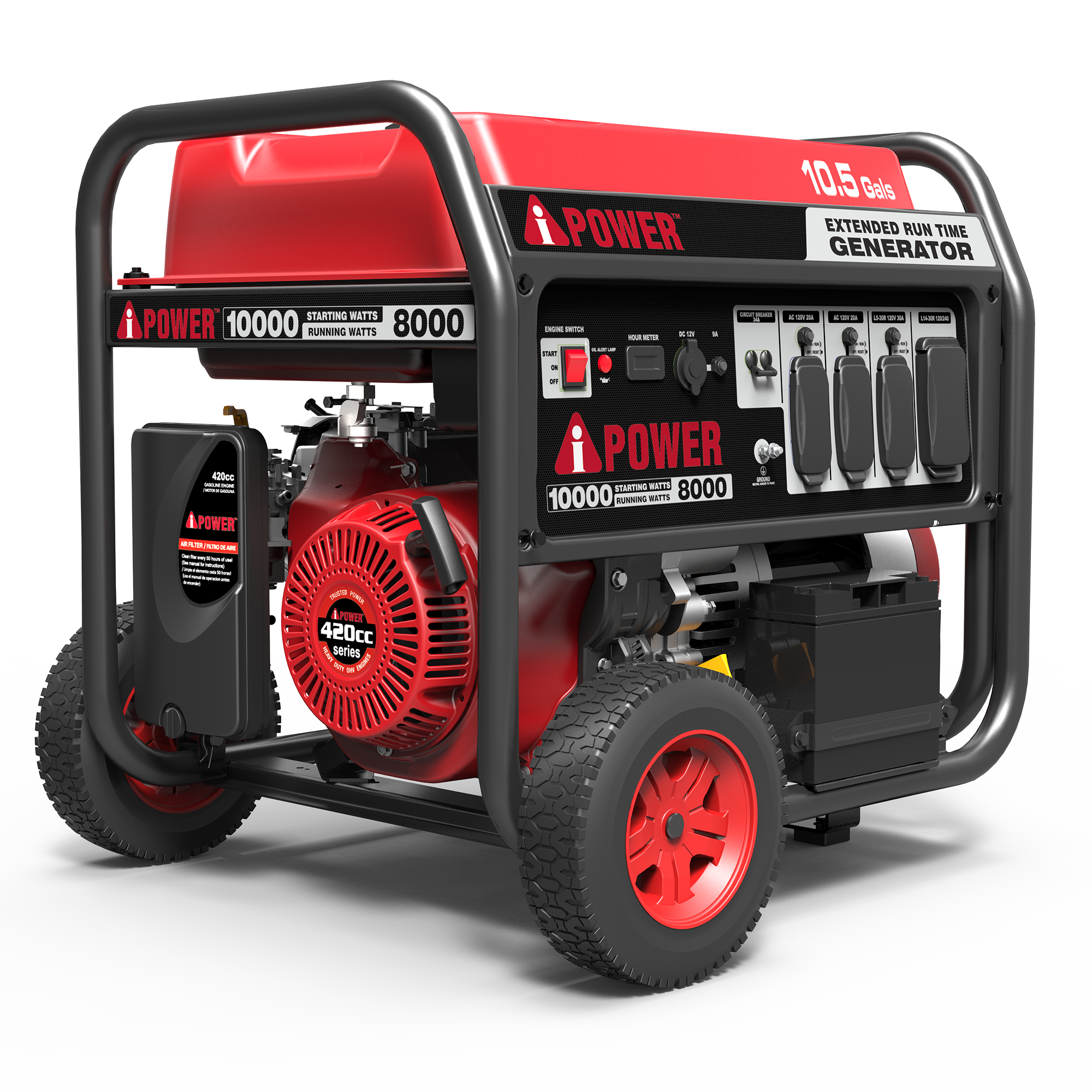 AP10000E - 10000 Watt Portable Generator