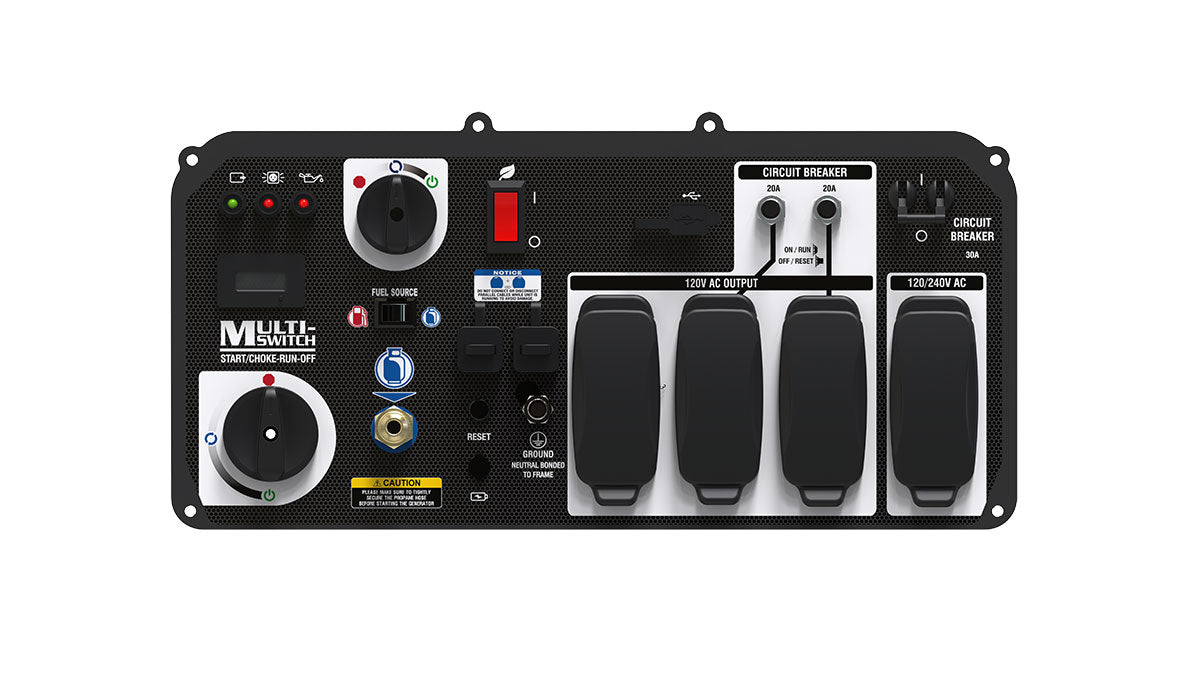 SUA8000iED - 8000 Watt Dual Fuel Generator