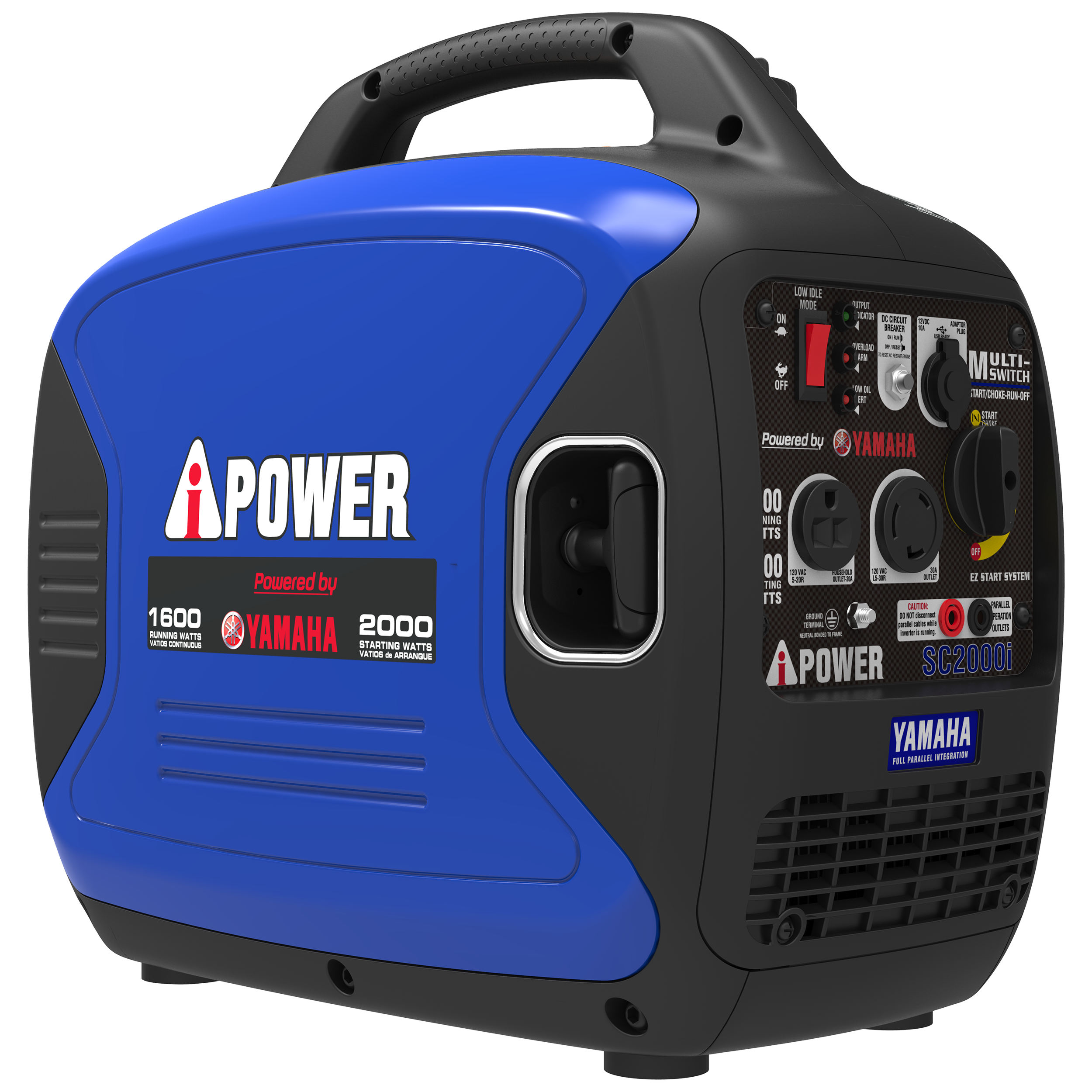 2000 Watt Portable Inverter Generator with Yamaha Engine