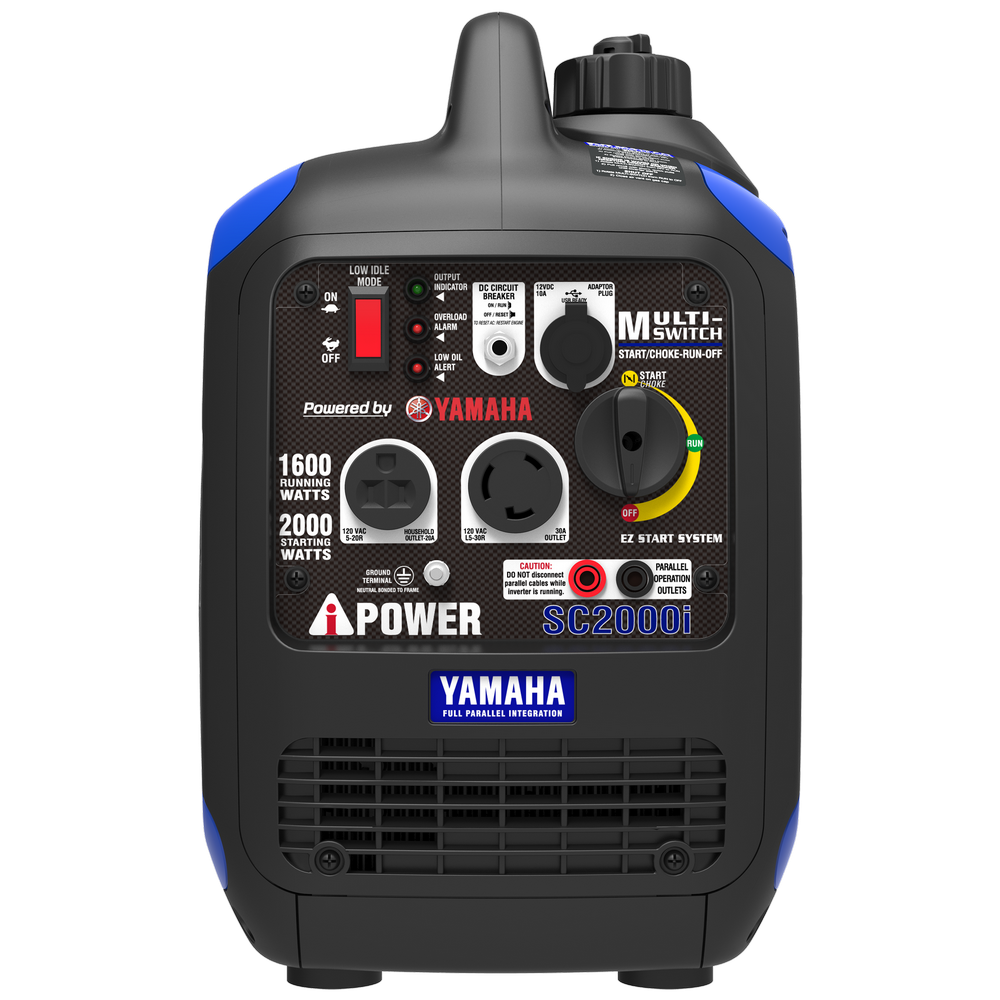 2000 Watt Portable Inverter Generator with Yamaha Engine