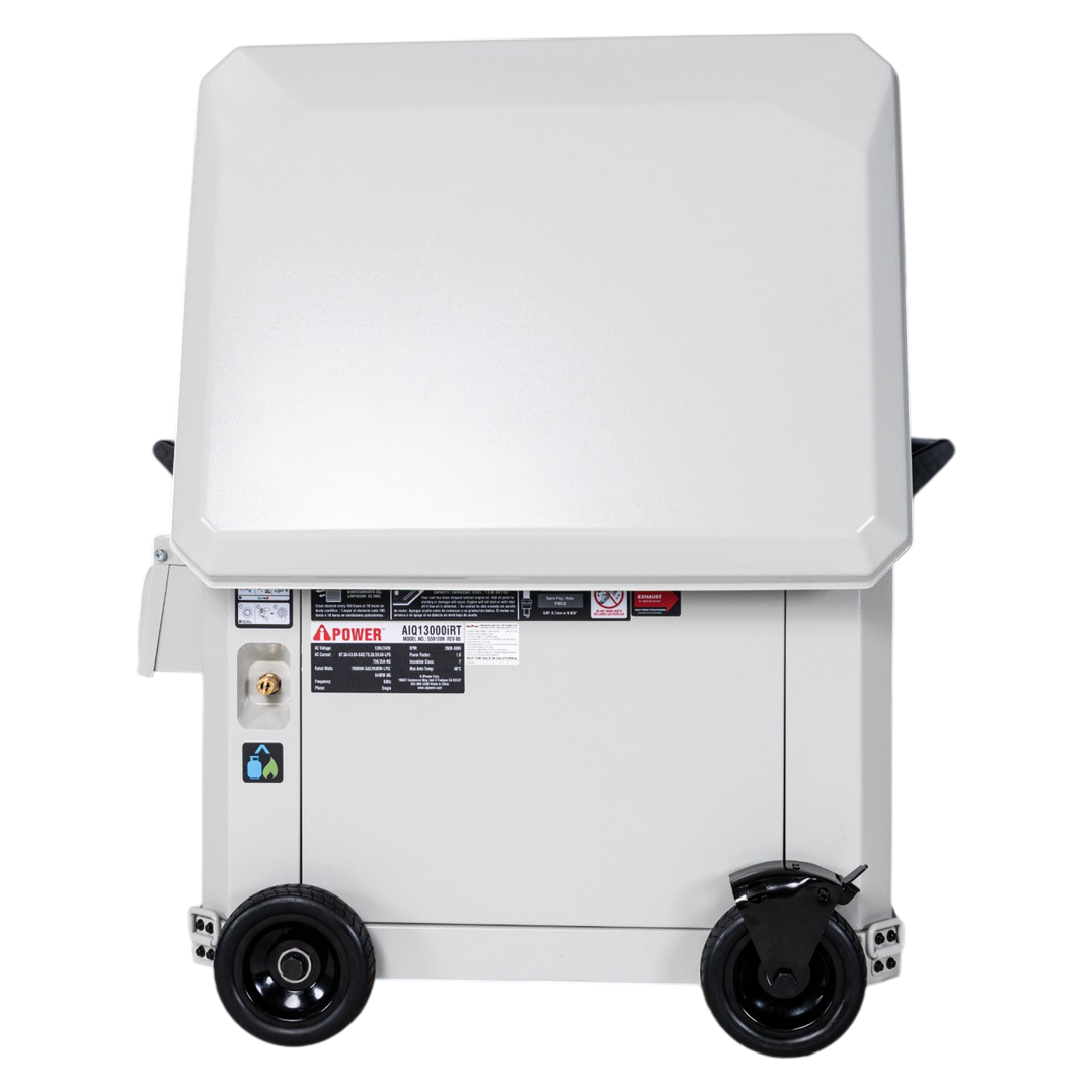 13,000W Tri-Fuel Portable Inverter Generator – 10,500W Running, Gasoline/Propane/NG, 120/240V 50A, Remote & Electric Start