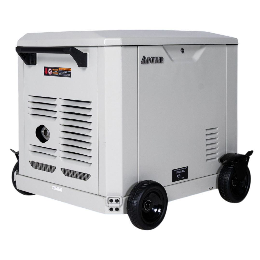 13,000W Tri-Fuel Portable Inverter Generator – 10,500W Running, Gasoline/Propane/NG, 120/240V 50A, Remote & Electric Start