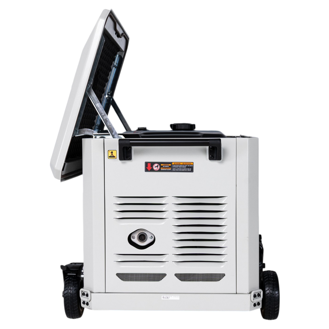 13,000W Tri-Fuel Portable Inverter Generator – 10,500W Running, Gasoline/Propane/NG, 120/240V 50A, Remote & Electric Start
