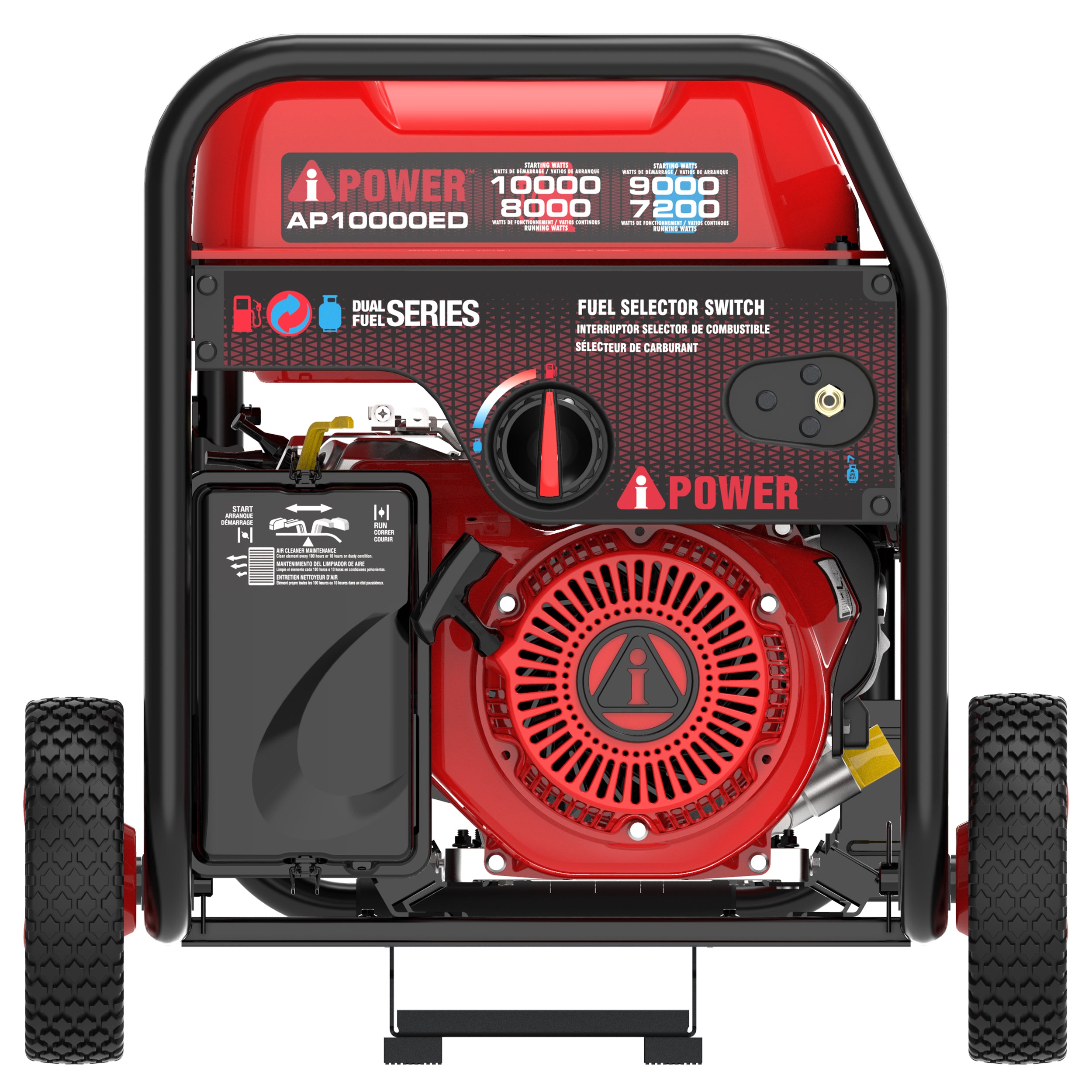AP10000ED - A-iPower 10000 Watt Dual Fuel Generator