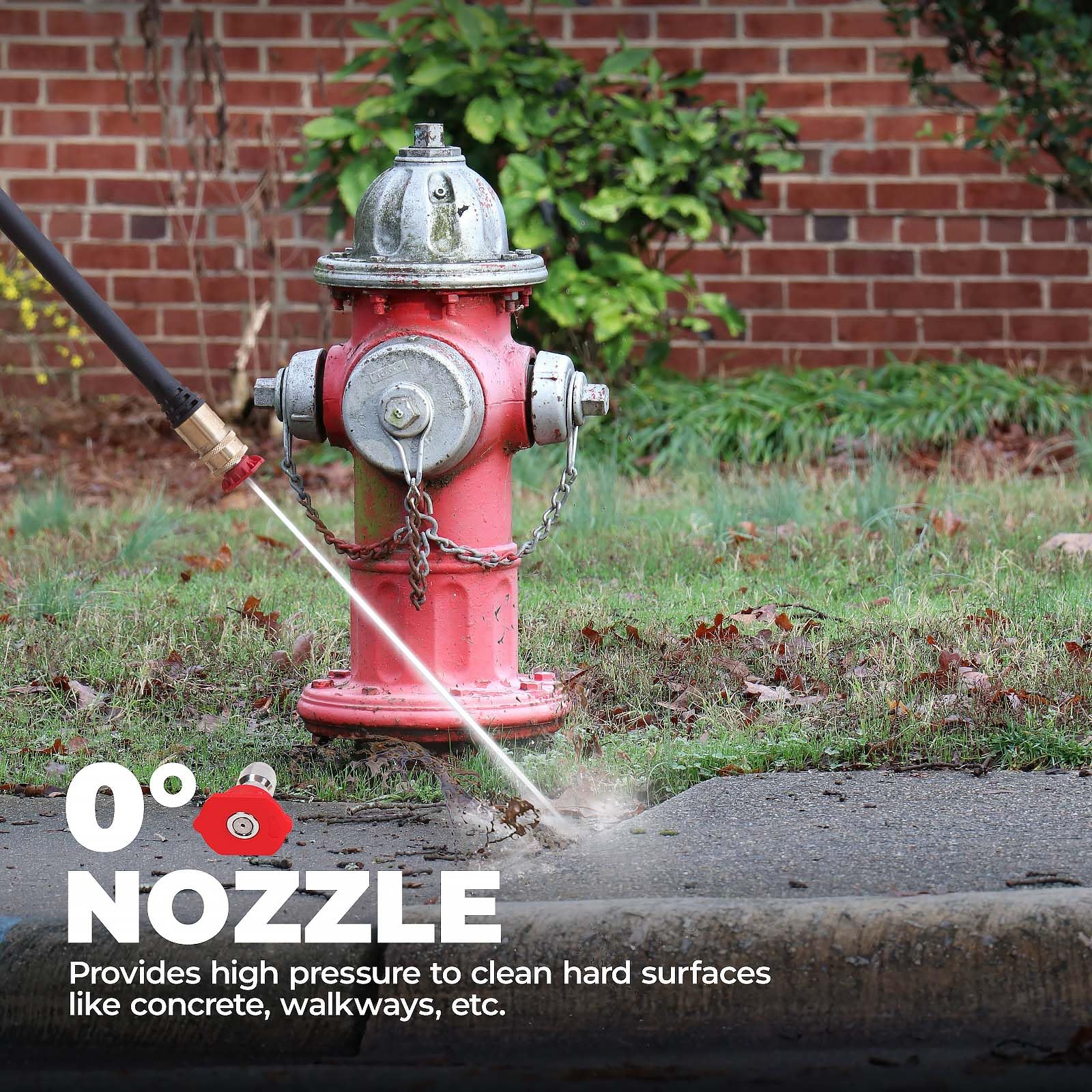 2000 PSI Electric Pressure Washer with 1.2 GPM Pump, Portable 25’ Hose & 4 Nozzles APW2000E