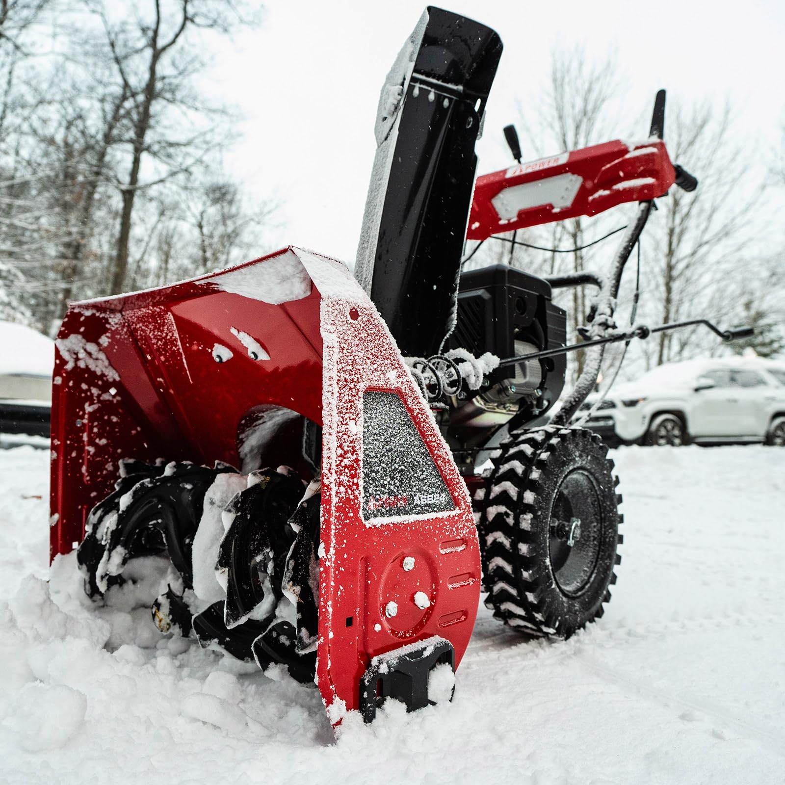 A-iPower 24 Inch Two-Stage Gas Snow Blower ASB24