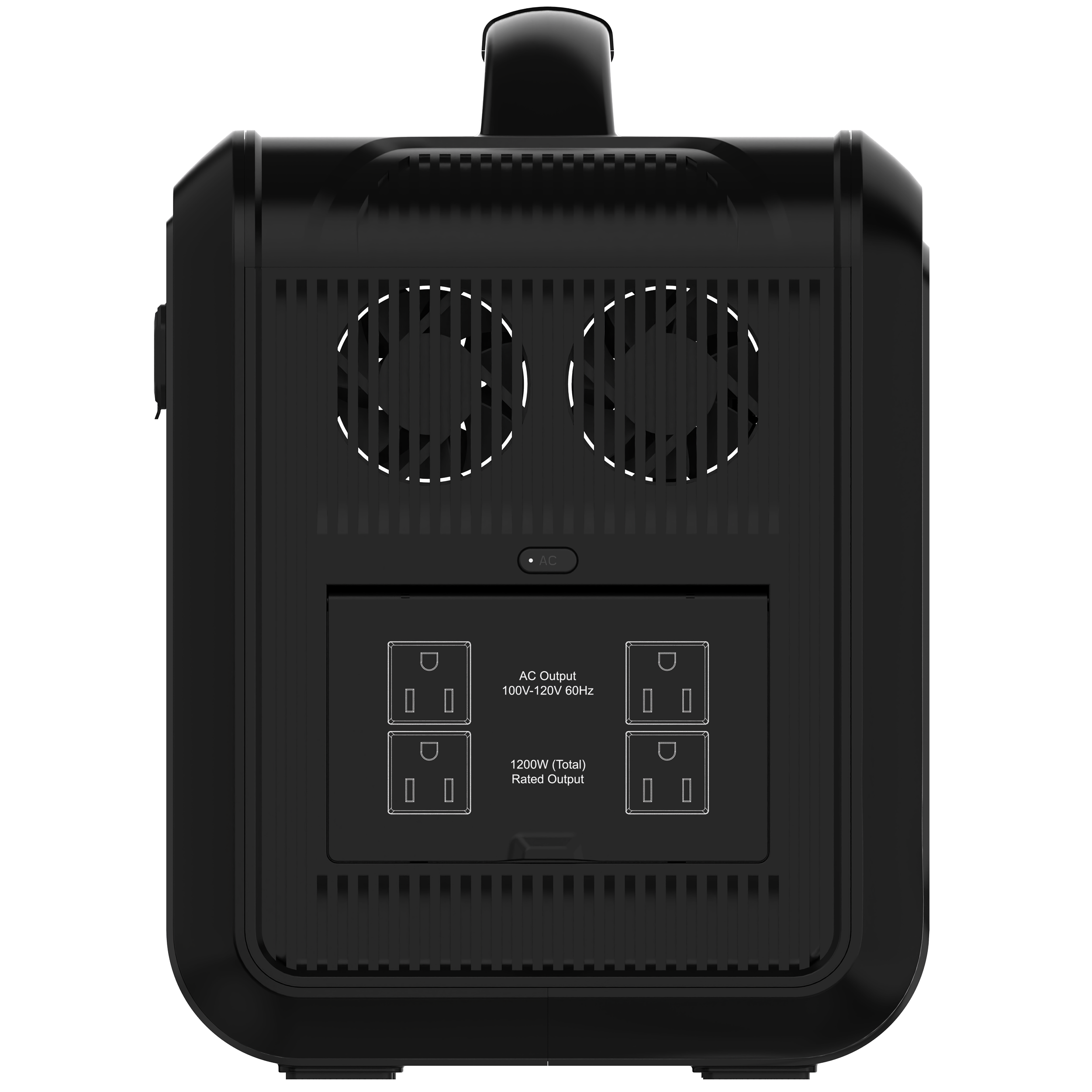 1200W Portable Power Station 960Wh Solar Generator LiFePO4 Battery GS2400i