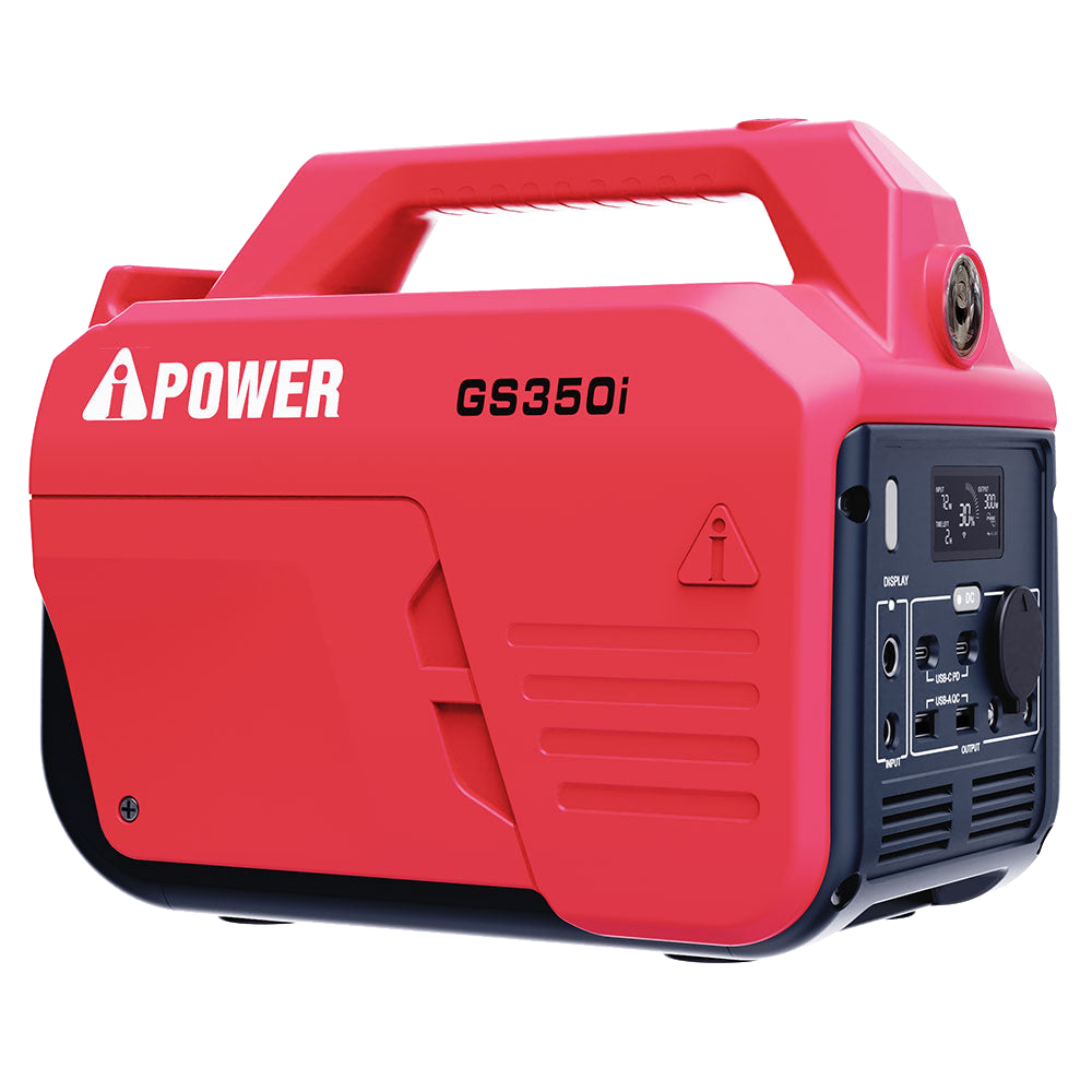 332 Wh Lithium Portable Power Station 700 W/350 W Rated Pure Sine Battery Generator GS350i