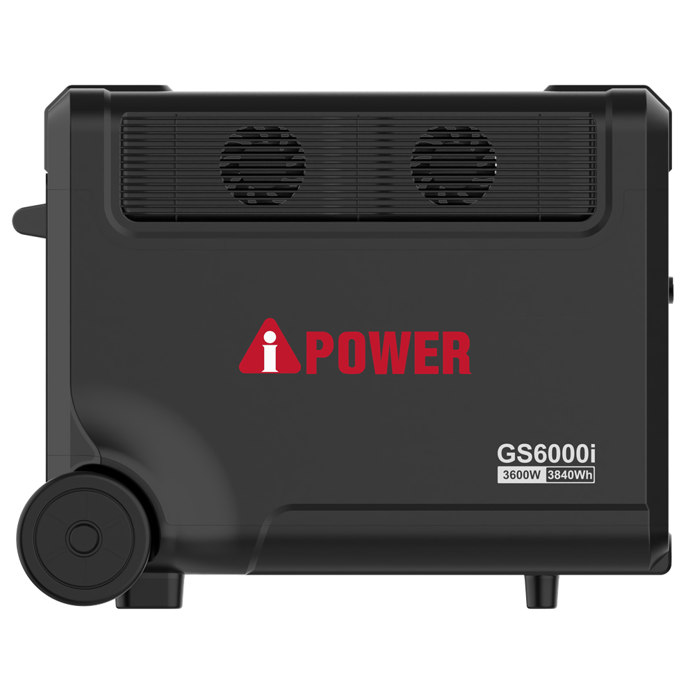 3840Wh 3600W Portable Power Station LiFePO4 Solar Generator GS6000i