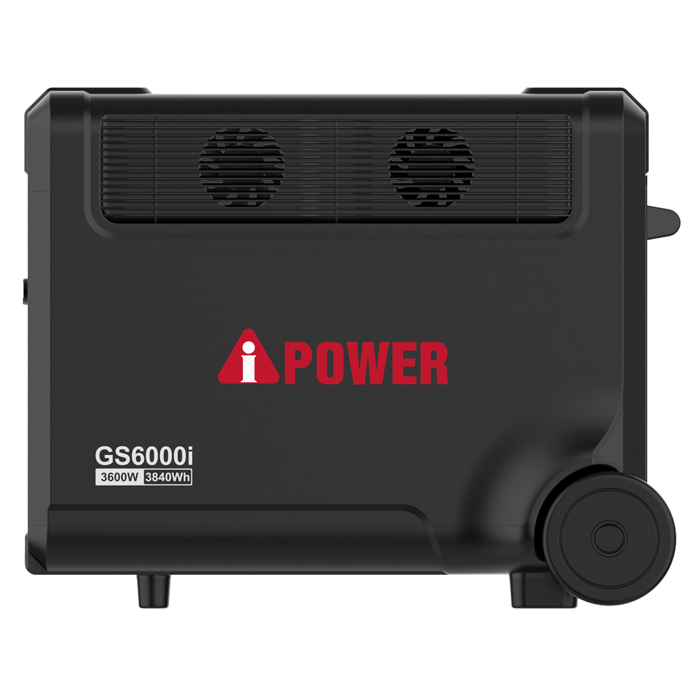 3840Wh 3600W Portable Power Station LiFePO4 Solar Generator GS6000i