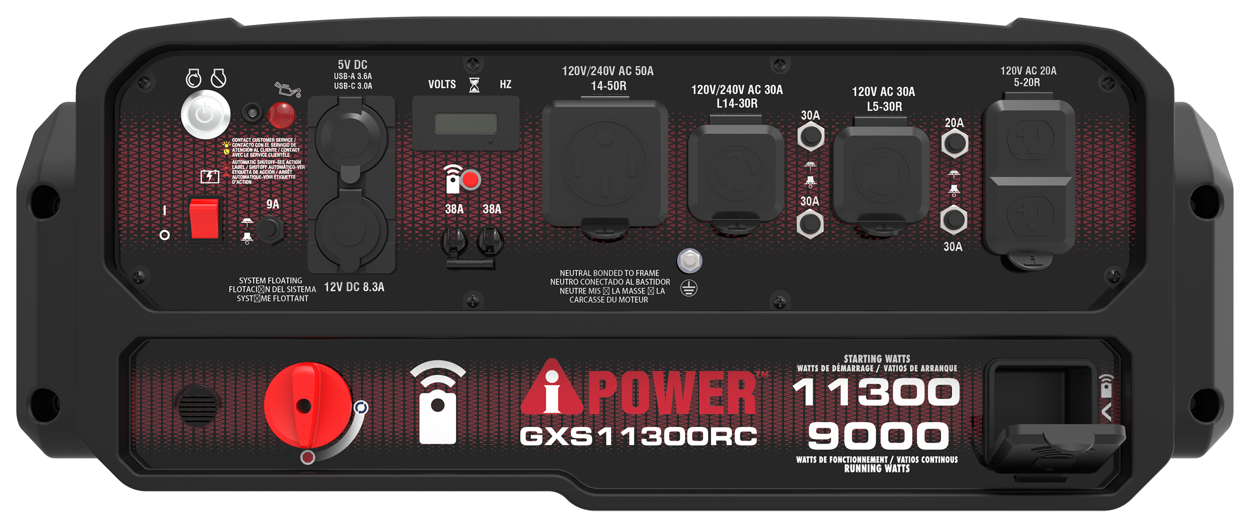 GXS11300RC - Remote Control Portable Generator