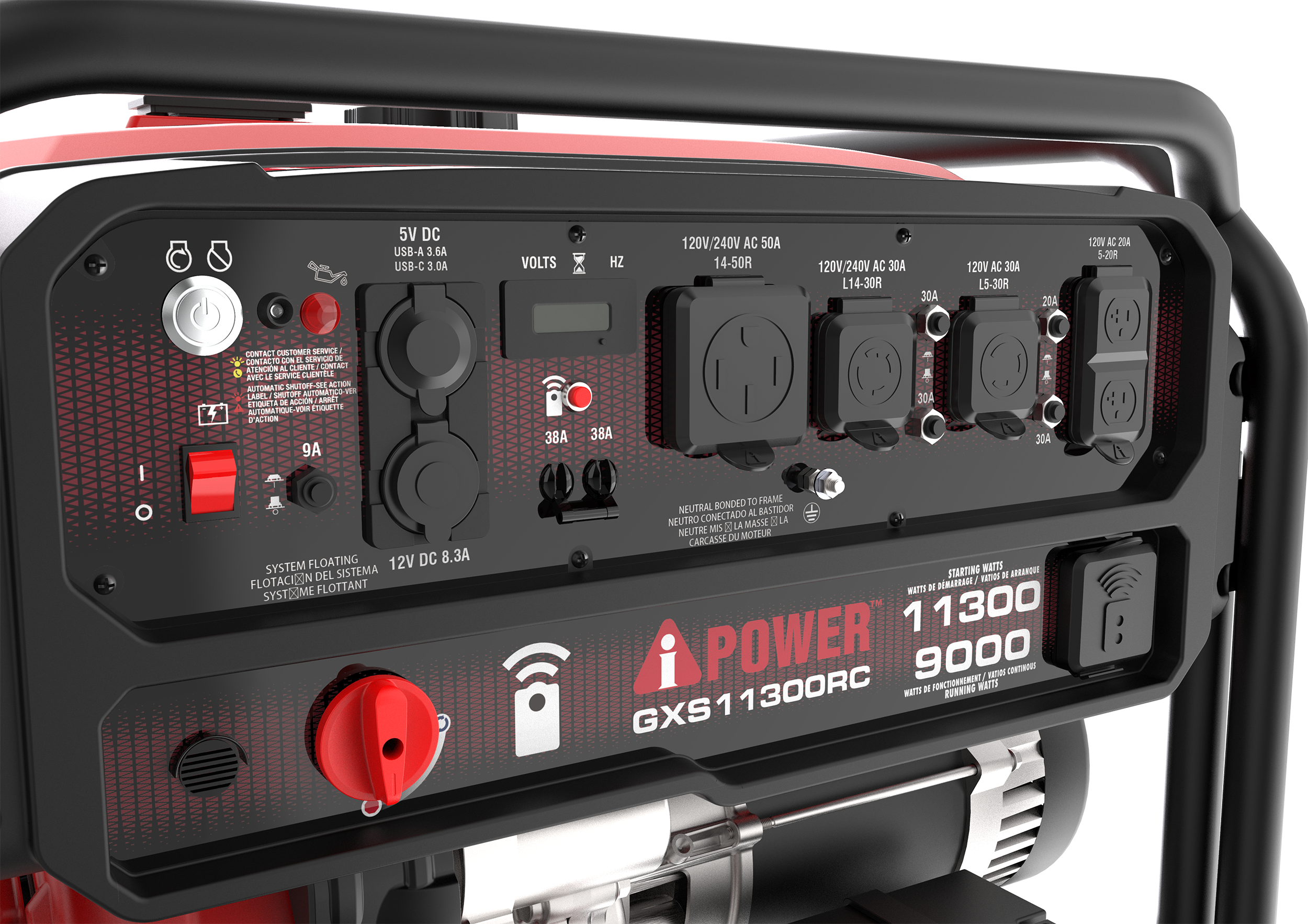 GXS11300RC - Remote Control Portable Generator