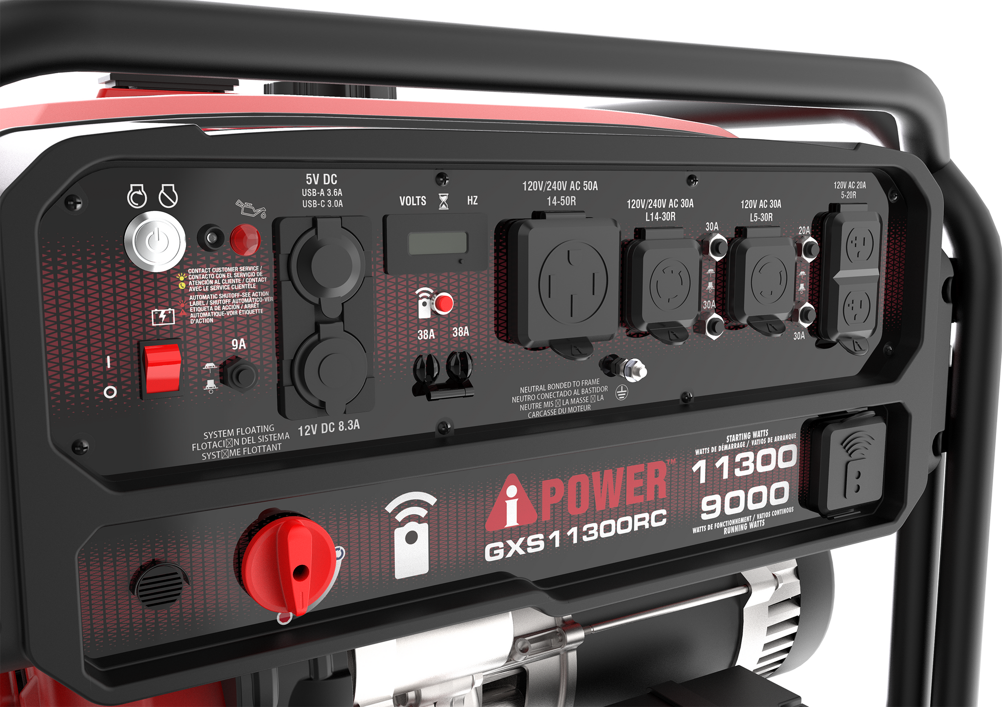 GXS11300RC - Remote Control Portable Generator