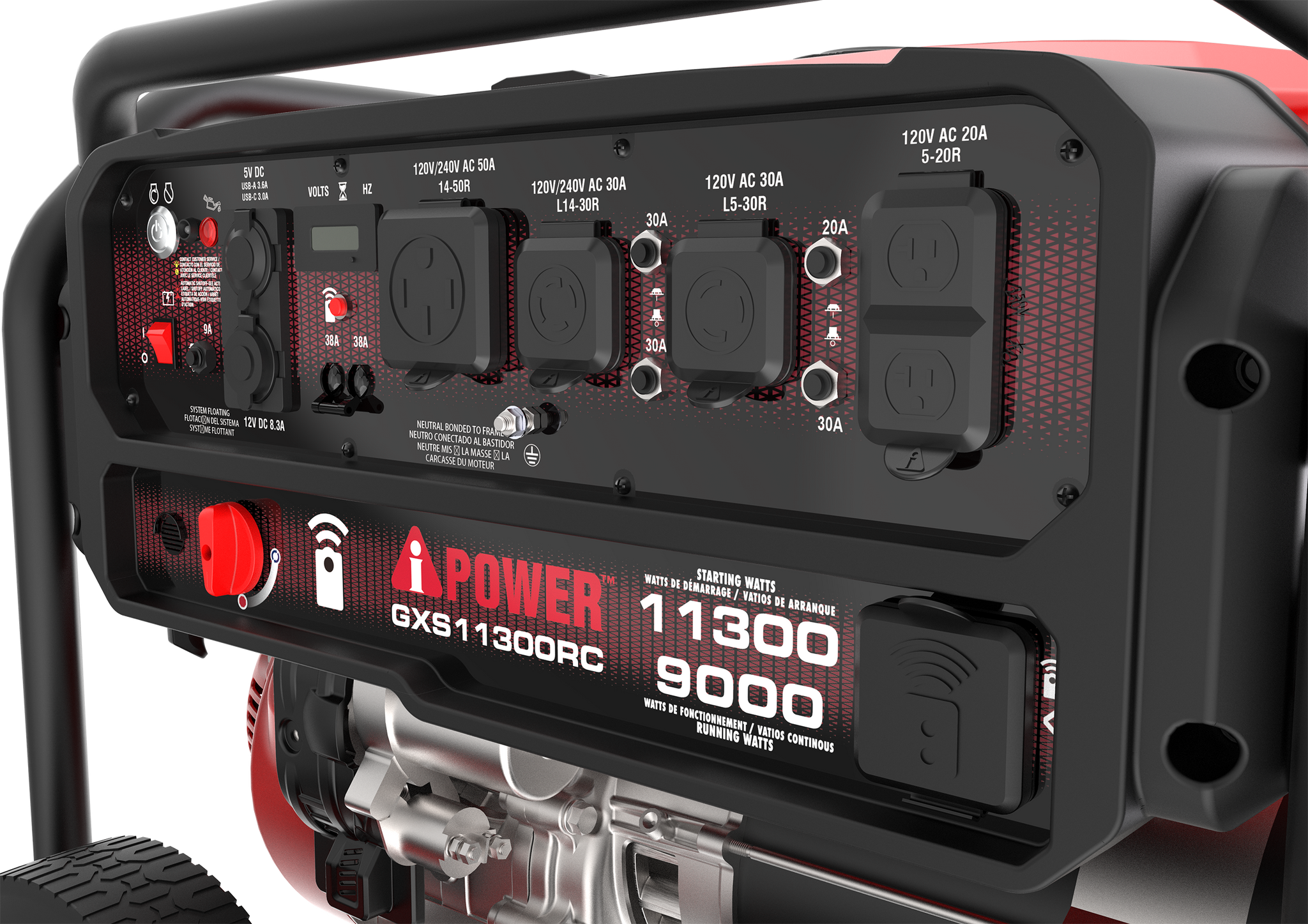 GXS11300RC - Remote Control Portable Generator