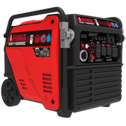 11400 Watt Dual Fuel Inverter Generator with Remote Start, Quiet Portable Generator for Whole House Backup, RV & Jobsite-GXS11400iRDC
