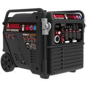 GXS12000iRD 12000 Watts Dual Fuel Portable Inverter Generator, Gas & Propane Powered, Remote Electric Start,for Home Backup & Emergency Ready, Job Site, RV