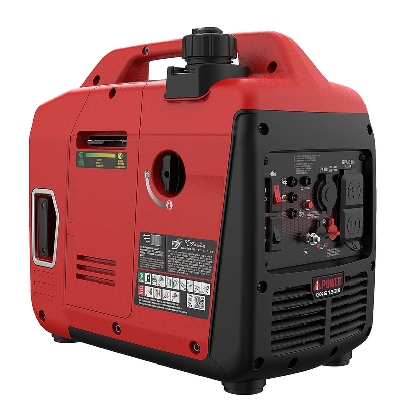 1500 Watt Portable Inverter Generator With CO Alert GXS1500i