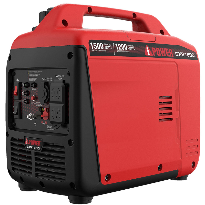 1500 Watt Portable Inverter Generator With CO Alert GXS1500i