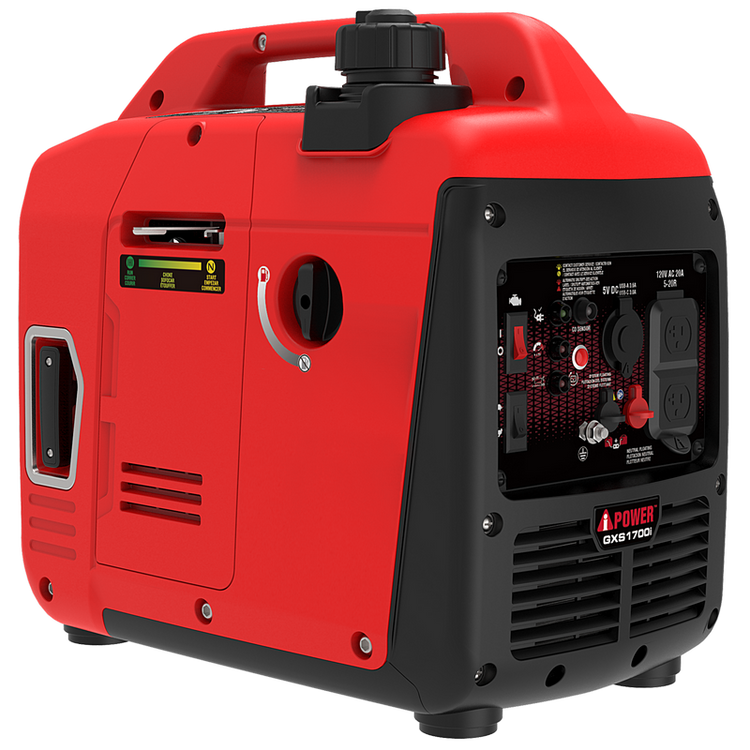 1700 Watt Portable Inverter Generator With CO Alert GXS1700i