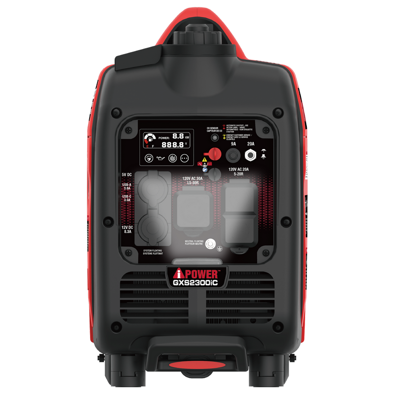GXS2300iC - 2300 Watt Inverter Generator with CO Sensor