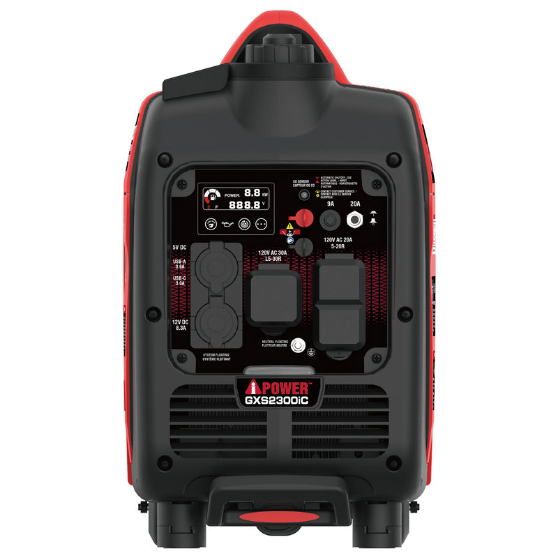 GXS2300iC - 2300 Watt Inverter Generator with CO Sensor