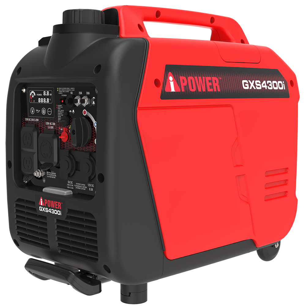 3500W / 4300W Portable Inverter Generator with CO Alert GXS4300i