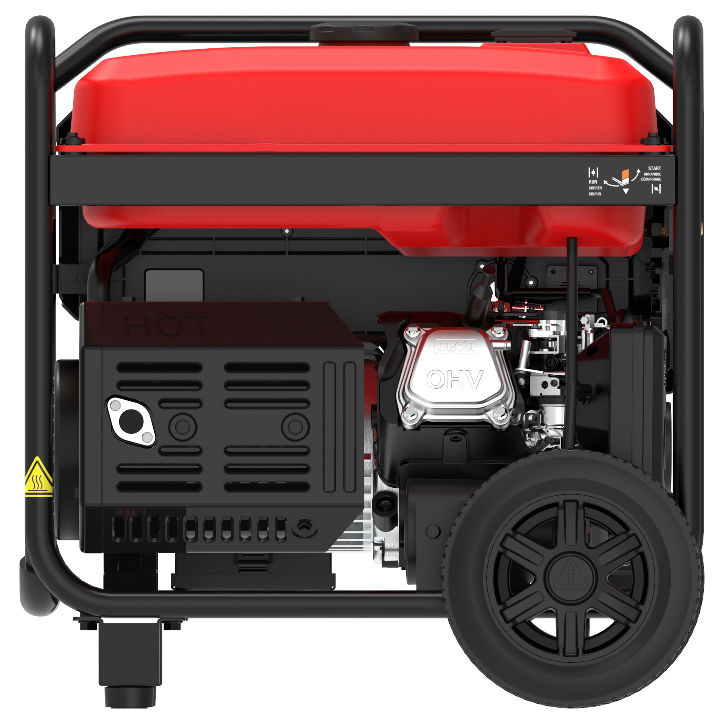 GXS5000RD Remote Dual Fuel Portable Generator