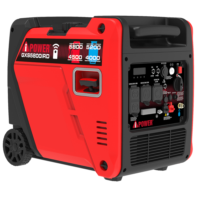 GXS5800iRD 5800-Watt Dual Fuel Remote Start Inverter Generator