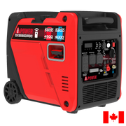 5800 Watt Dual Fuel Inverter Generator with Remote Start, Quiet Portable Generator for Home Backup, RV & Camping-GXS5800iRDC