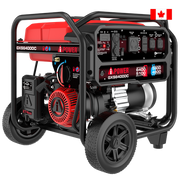 6400 Watt Dual Fuel Portable Generator with CO Sensor, Gas & Propane Generator for Home Backup, RV & Jobsite - GXS6400DC