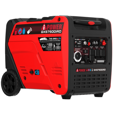 GXS7600iRD Dual Fuel Inverter Generator – 7600W Remote Start Portable Generator