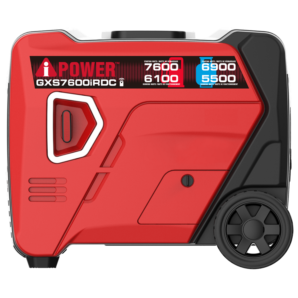 7600W Dual Fuel Remote Start Inverter Generator with CO Sensor, 120/240V-GXS7600iRDC