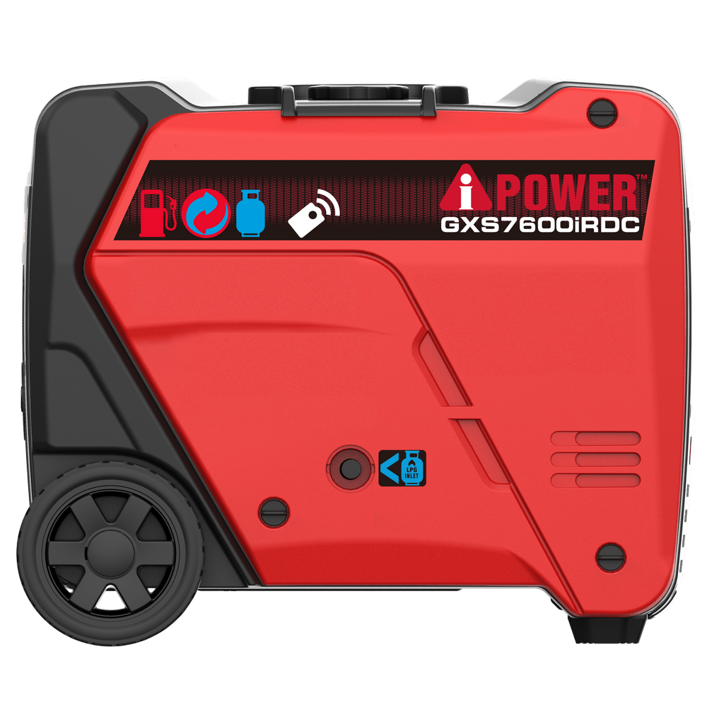 7600W Dual Fuel Remote Start Inverter Generator with CO Sensor, 120/240V-GXS7600iRDC