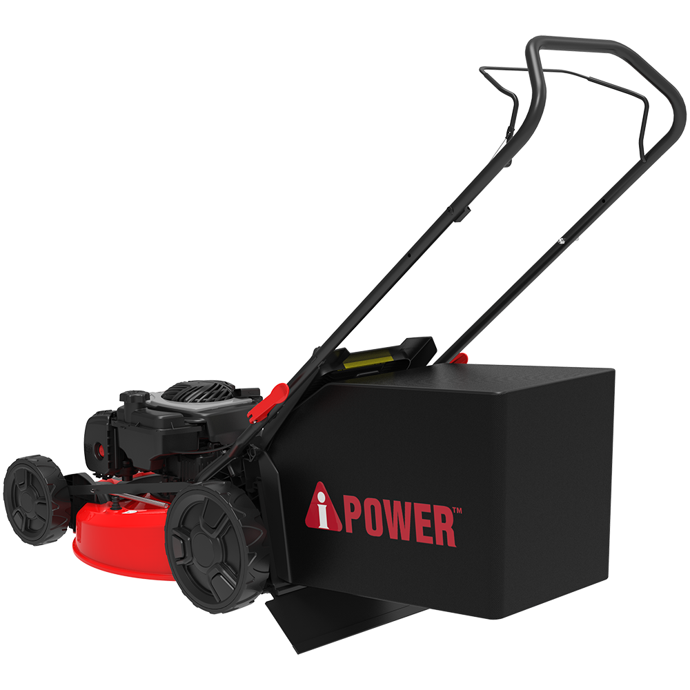 AiPower 22'' Gas Push Lawn Mower with 140cc B&S Engine 3 in 1 Bag & Mulching & Side Discharge with 6 Position Adjustable Height-LM3N1-HWP10