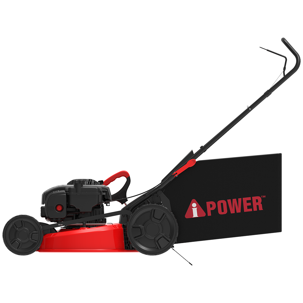 AiPower 22'' Gas Push Lawn Mower with 140cc B&S Engine 3 in 1 Bag & Mulching & Side Discharge with 6 Position Adjustable Height-LM3N1-HWP10