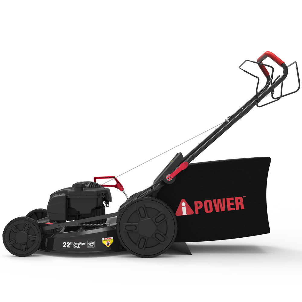 AiPower 21" Self-Propelled RWD Walk Behind Mower with Aero Flow™ Deck LM3N1-SPR-S