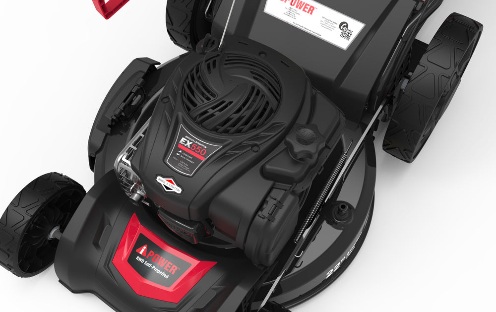 AiPower 21" Self-Propelled RWD Walk Behind Mower with Aero Flow™ Deck LM3N1-SPR-S