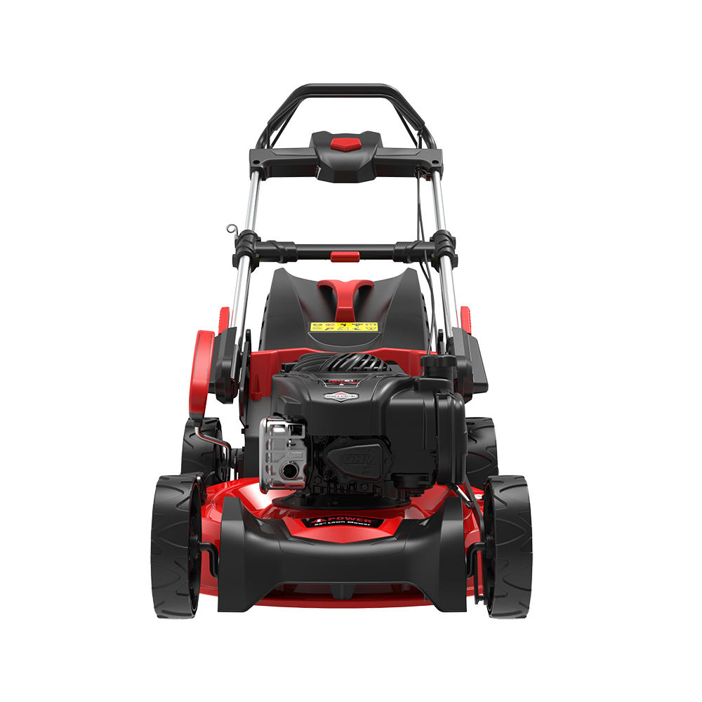 AiPower 22'' Self-Propelled RWD Walk Behind Mower 3 in 1 Bag & Mulching & Side Discharge with Aluminum Telescoping 6 Position Adjustable Height-LM3N1-SPR-T10