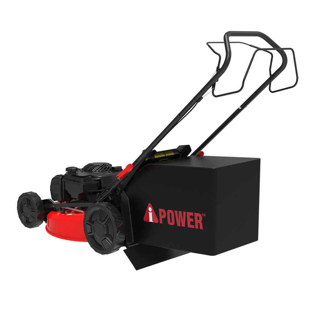 AiPower 22'' Self-Propelled RWD Walk Behind Mower 3 in 1 Bag & Mulching & Side Discharge with 6 Position Adjustable Height-LM3N1-SPR10