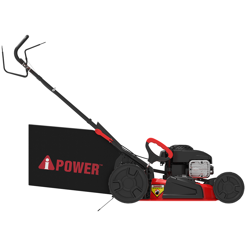 AiPower 22'' Self-Propelled RWD Walk Behind Mower 3 in 1 Bag & Mulching & Side Discharge with 6 Position Adjustable Height-LM3N1-SPR10