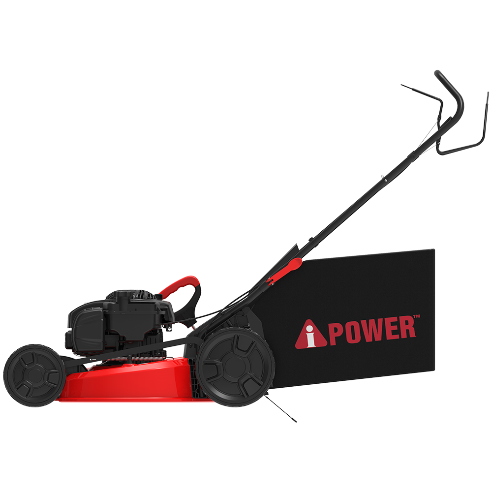 AiPower 22'' Self-Propelled RWD Walk Behind Mower 3 in 1 Bag & Mulching & Side Discharge with 6 Position Adjustable Height-LM3N1-SPR10