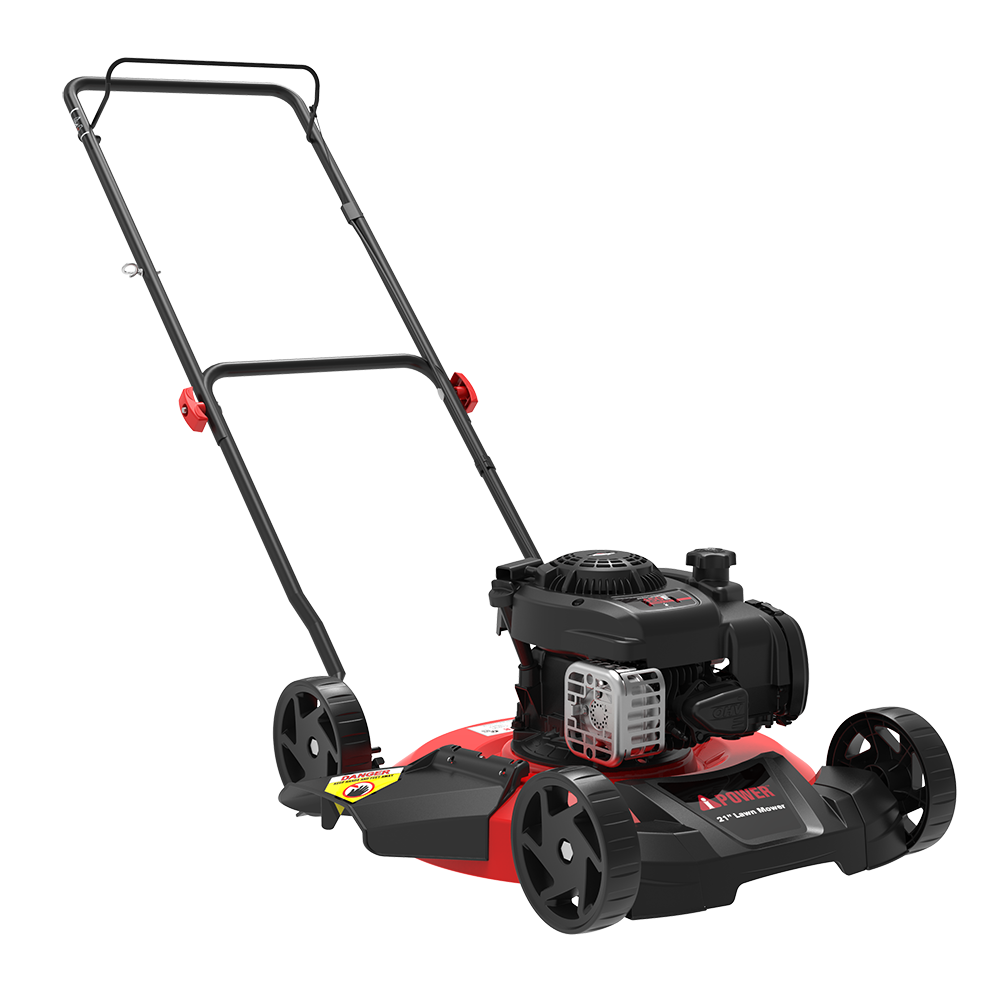 21 Gas Push Lawn Mower 125cc B&S Engine Side Discharge 3 Position Adjustable Height LMSD1 LWP B