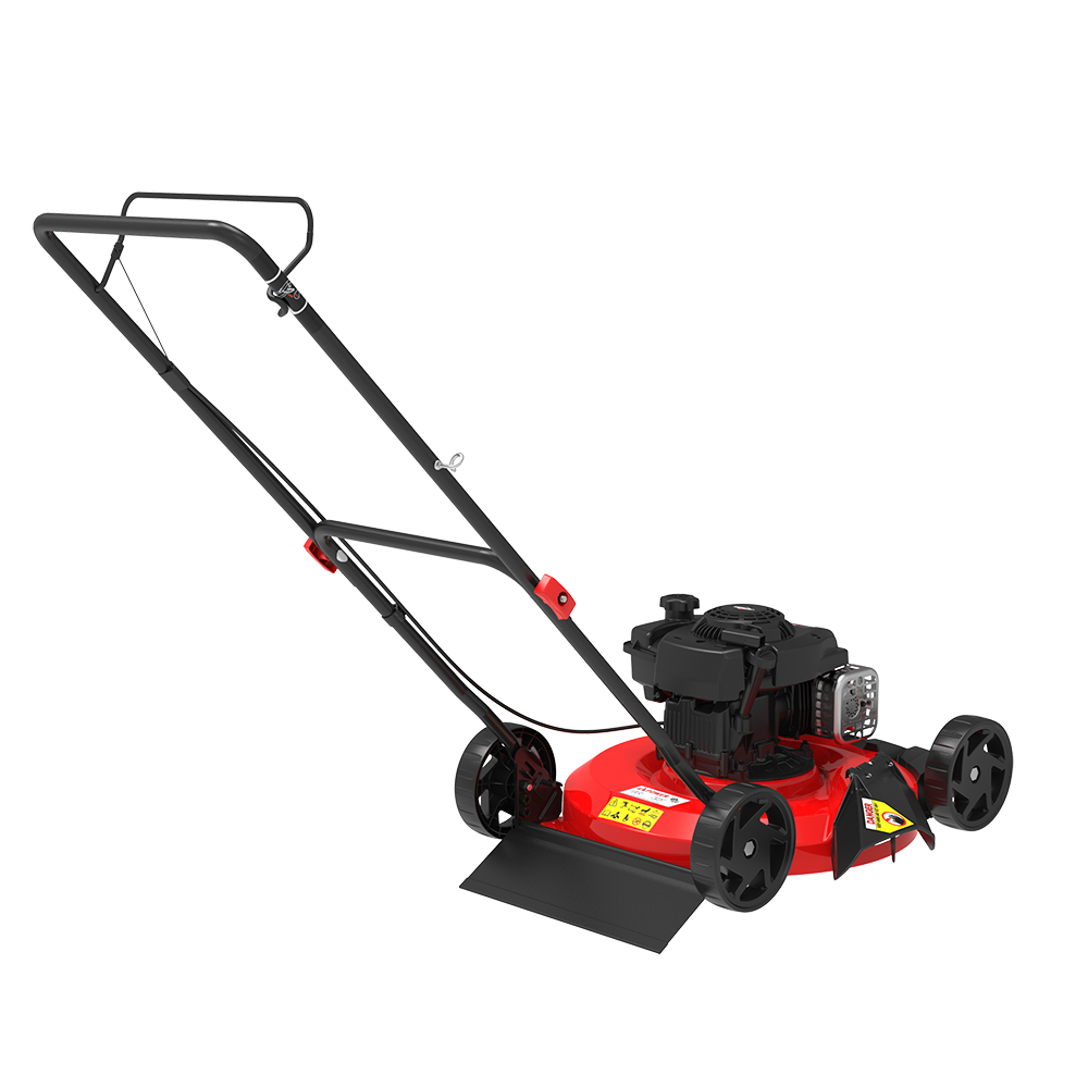 AiPower 21'' Gas Push Lawn Mower with 125cc B&S Engine Side Discharge with 3 Position Adjustable Height-LMSD1-LWP-B