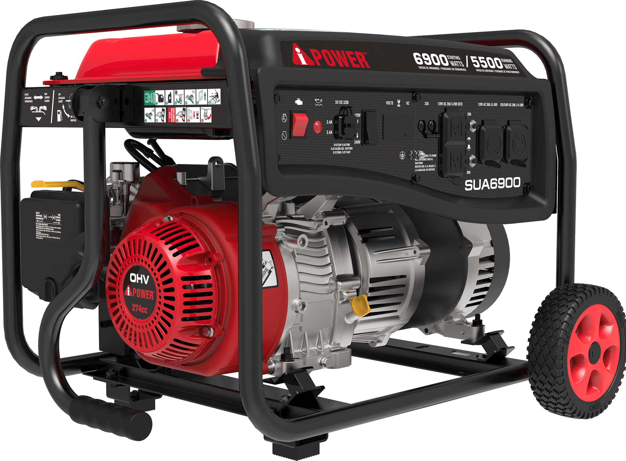 SUA6900 - 6900 Watt Portable Generator