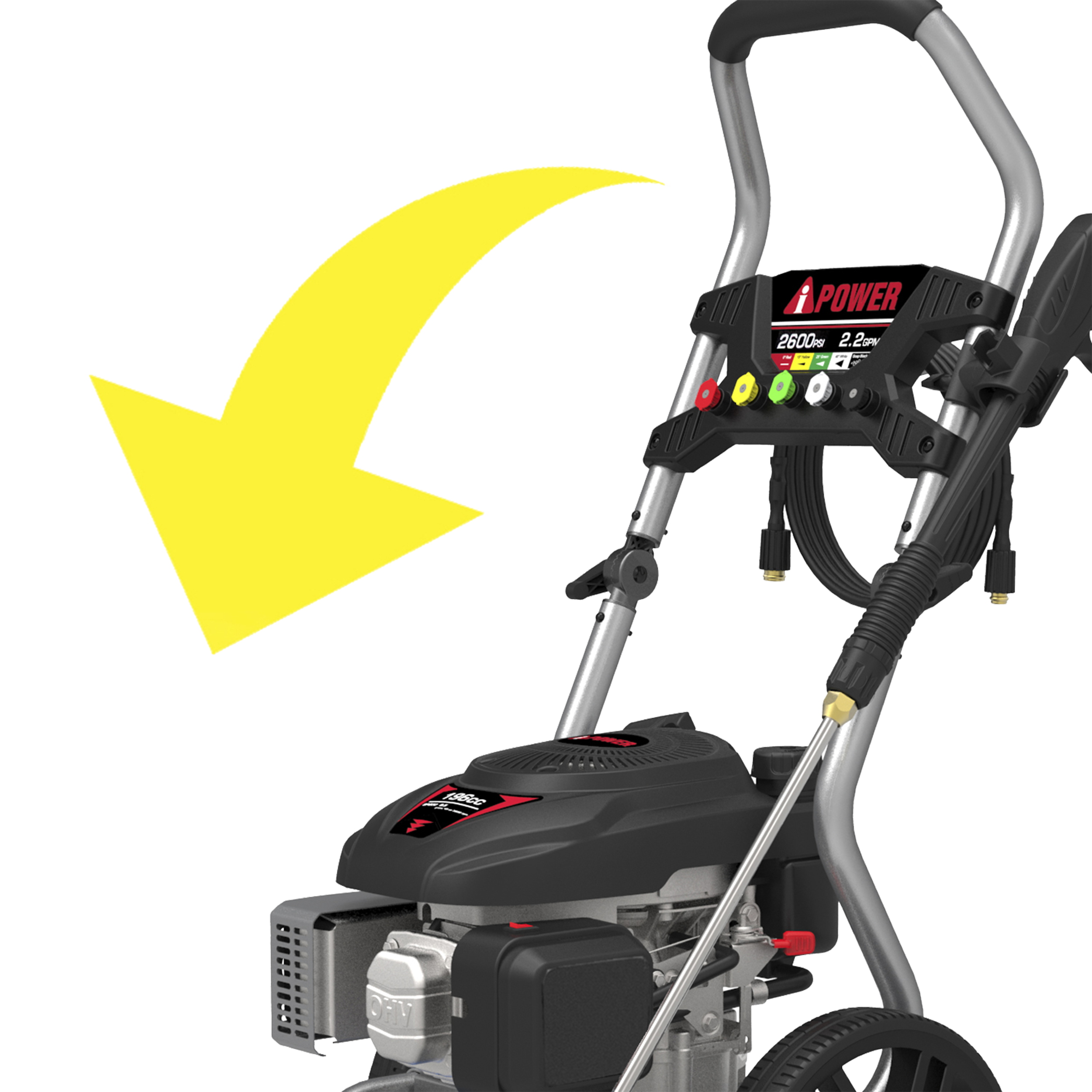 PWF2600SV 2600 PSI Pressure Washer